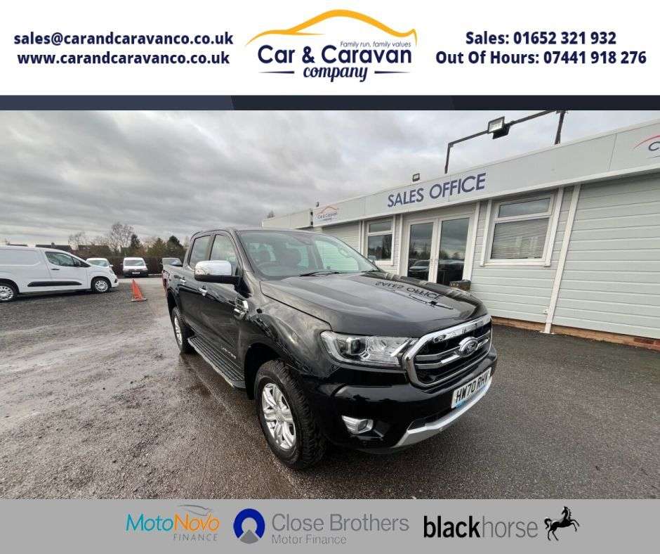 A 2020 FORD RANGER 2.0 EcoBlue Limited Pickup Double Cab 4dr Diesel Auto 4WD Euro 6 (s/s) (213 A 2020 FORD RANGER 2.0 EcoBlue Limited Pickup Double Cab 4dr Diesel Auto 4WD Euro 6 (s/s) (213