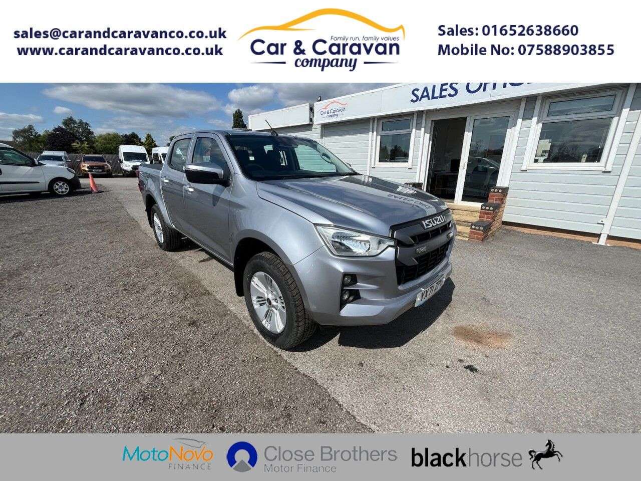 A 2021 ISUZU D-MAX 1.9 TD DL20 Pickup Double Cab 4dr Diesel Manual 4WD Euro 6 (s/s) (164 ps) * A 2021 ISUZU D-MAX 1.9 TD DL20 Pickup Double Cab 4dr Diesel Manual 4WD Euro 6 (s/s) (164 ps) *