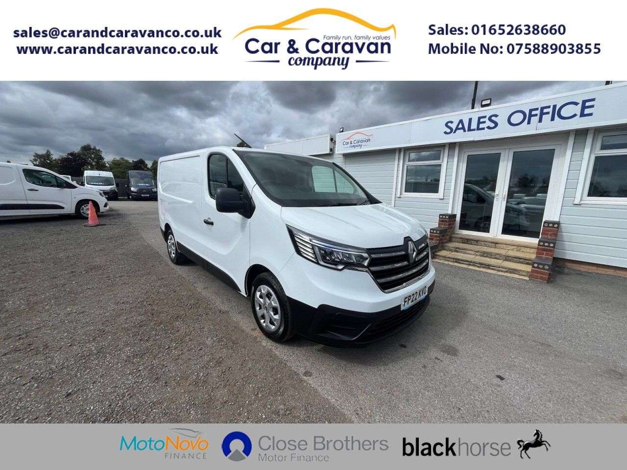 A 2022 RENAULT TRAFIC 2.0 dCi Blue SL28 Business+ Panel Van 5dr Diesel Manual L1 H1 Euro 6 (s/s) A 2022 RENAULT TRAFIC 2.0 dCi Blue SL28 Business+ Panel Van 5dr Diesel Manual L1 H1 Euro 6 (s/s)