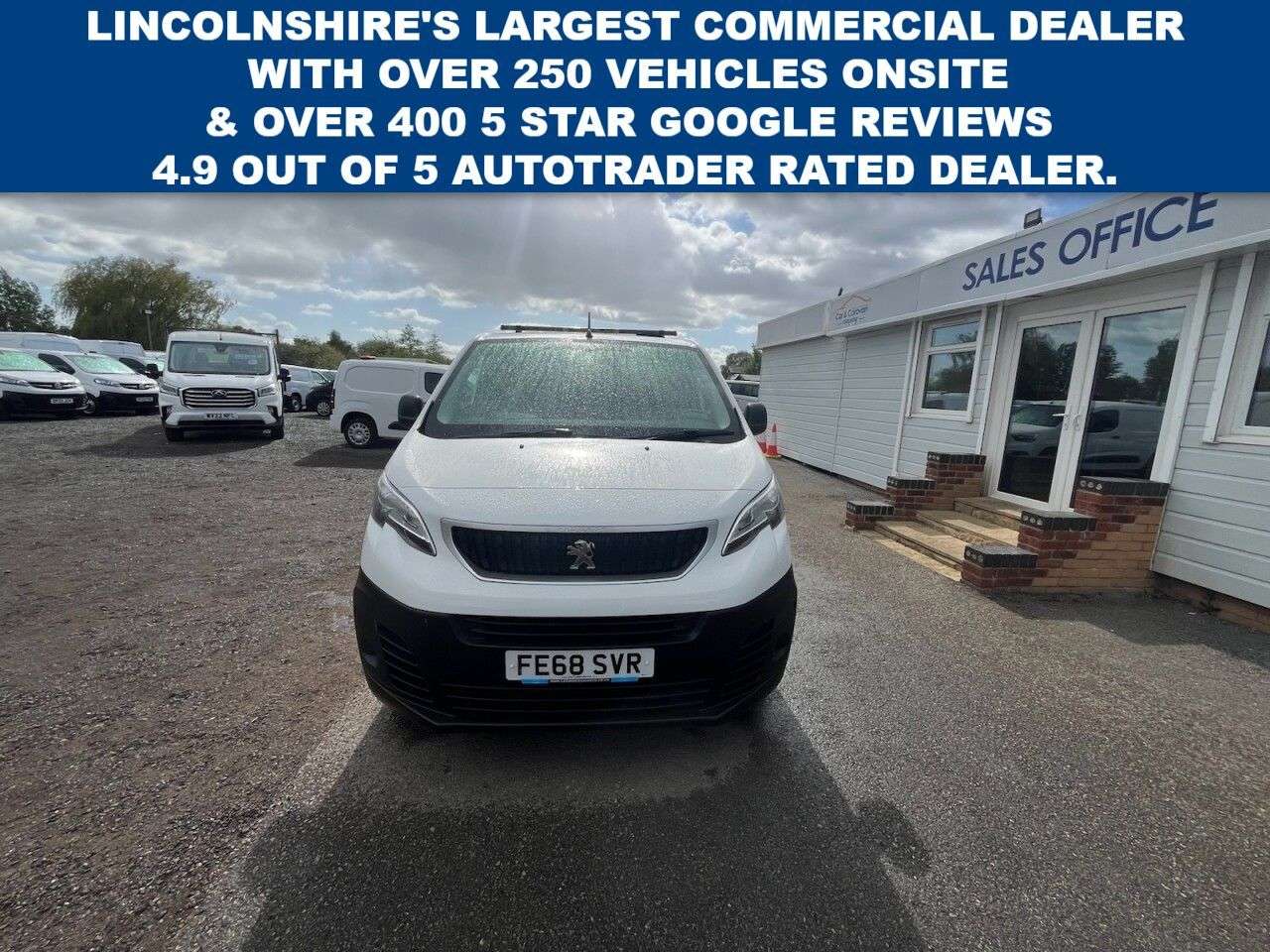 A 2018 PEUGEOT EXPERT 2.0 BlueHDi 1400 S Compact Panel Van 6dr Diesel Manual SWB Euro 6 (s/s) (12 A 2018 PEUGEOT EXPERT 2.0 BlueHDi 1400 S Compact Panel Van 6dr Diesel Manual SWB Euro 6 (s/s) (12