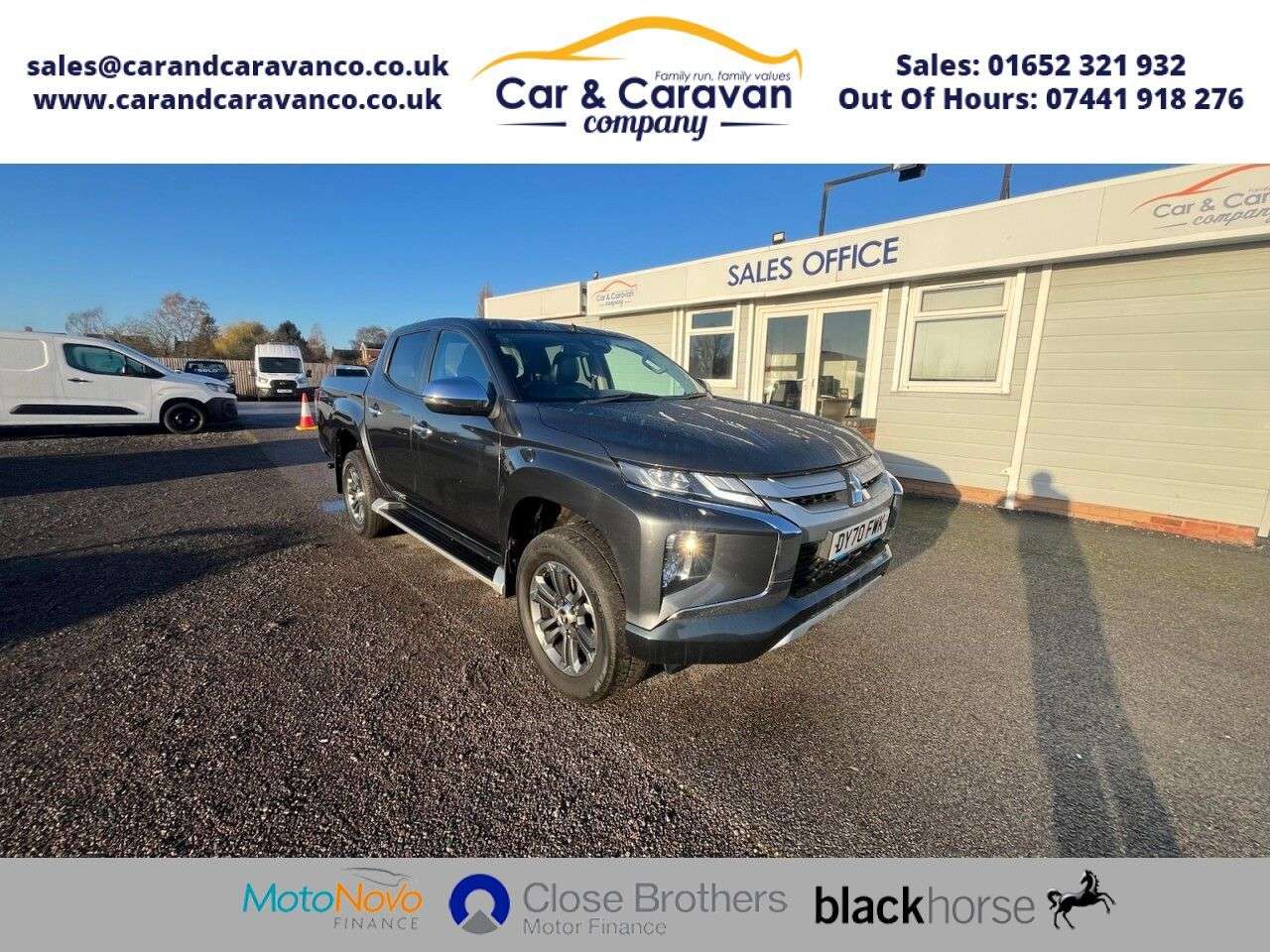 A 2020 MITSUBISHI L200 2.2 DI-D DC Barbarian Pickup Double Cab 4dr Diesel Auto 4WD Euro 6 (s/s) (1 A 2020 MITSUBISHI L200 2.2 DI-D DC Barbarian Pickup Double Cab 4dr Diesel Auto 4WD Euro 6 (s/s) (1