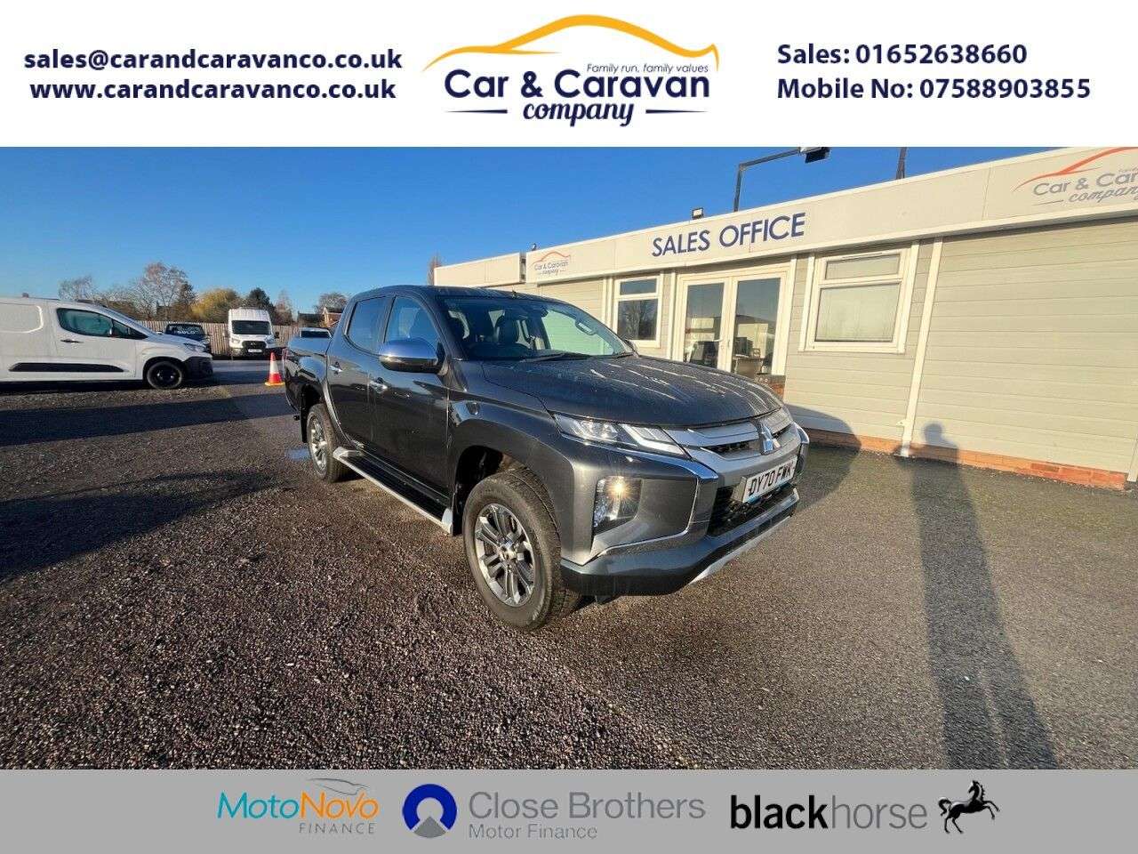 A 2020 MITSUBISHI L200 2.2 DI-D DC Barbarian Pickup Double Cab 4dr Diesel Auto 4WD Euro 6 (s/s) (1 A 2020 MITSUBISHI L200 2.2 DI-D DC Barbarian Pickup Double Cab 4dr Diesel Auto 4WD Euro 6 (s/s) (1