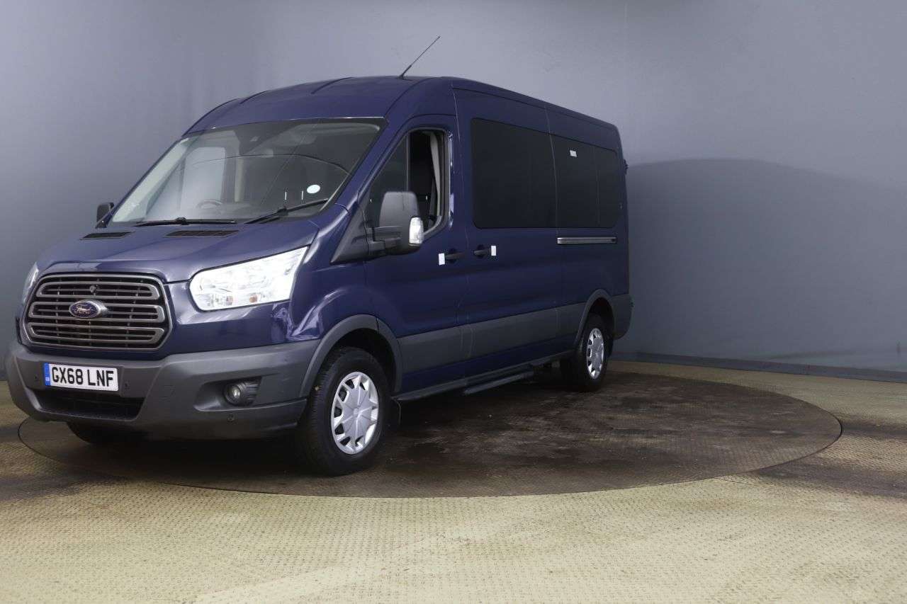 A 2018 FORD TRANSIT 2.2 TDCi 410 HDT Trend Minibus 5dr Diesel Manual L3 H2 (14 seats) (196 g/km A 2018 FORD TRANSIT 2.2 TDCi 410 HDT Trend Minibus 5dr Diesel Manual L3 H2 (14 seats) (196 g/km