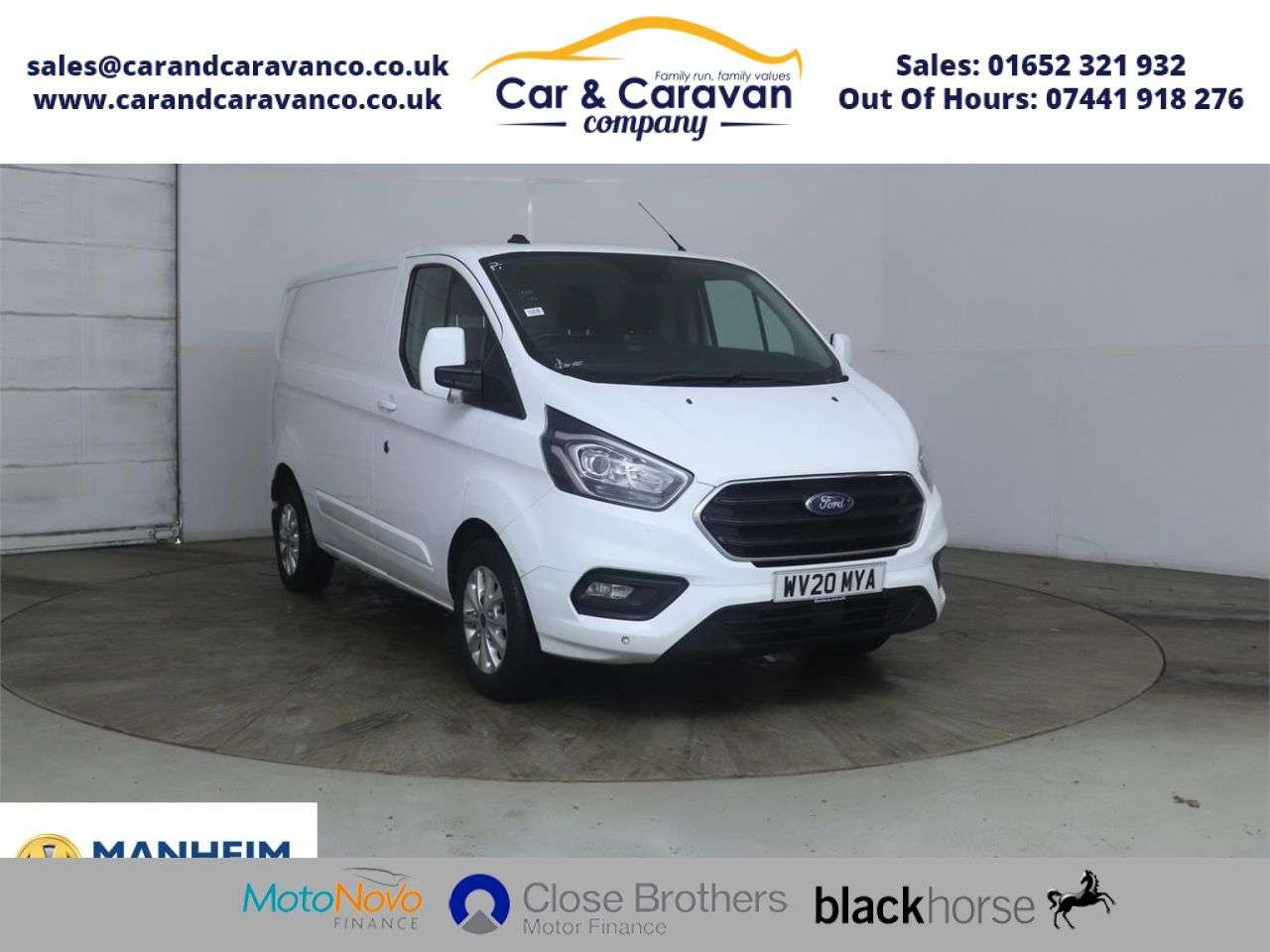 A 2020 FORD TRANSIT CUSTOM 2.0 300 EcoBlue Limited Panel Van 5dr Diesel Manual L1 H1 Euro 6 (s/s) (130 A 2020 FORD TRANSIT CUSTOM 2.0 300 EcoBlue Limited Panel Van 5dr Diesel Manual L1 H1 Euro 6 (s/s) (130