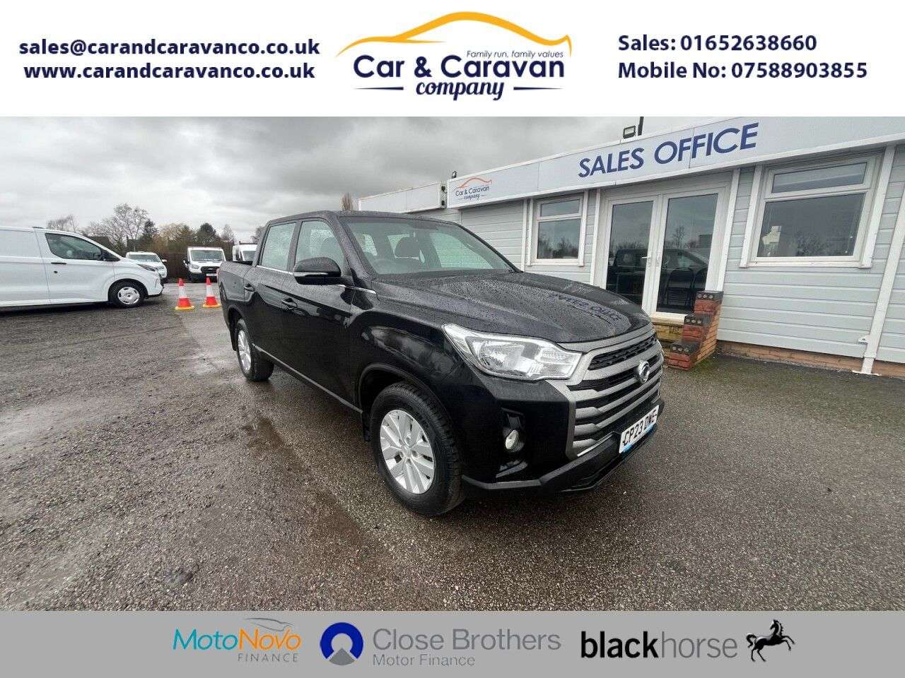 A 2023 SSANGYONG MUSSO 2.2D EX Pickup Double Cab 4dr Diesel Manual 4WD Euro 6 (181 ps) FINANCE AVA A 2023 SSANGYONG MUSSO 2.2D EX Pickup Double Cab 4dr Diesel Manual 4WD Euro 6 (181 ps) FINANCE AVA