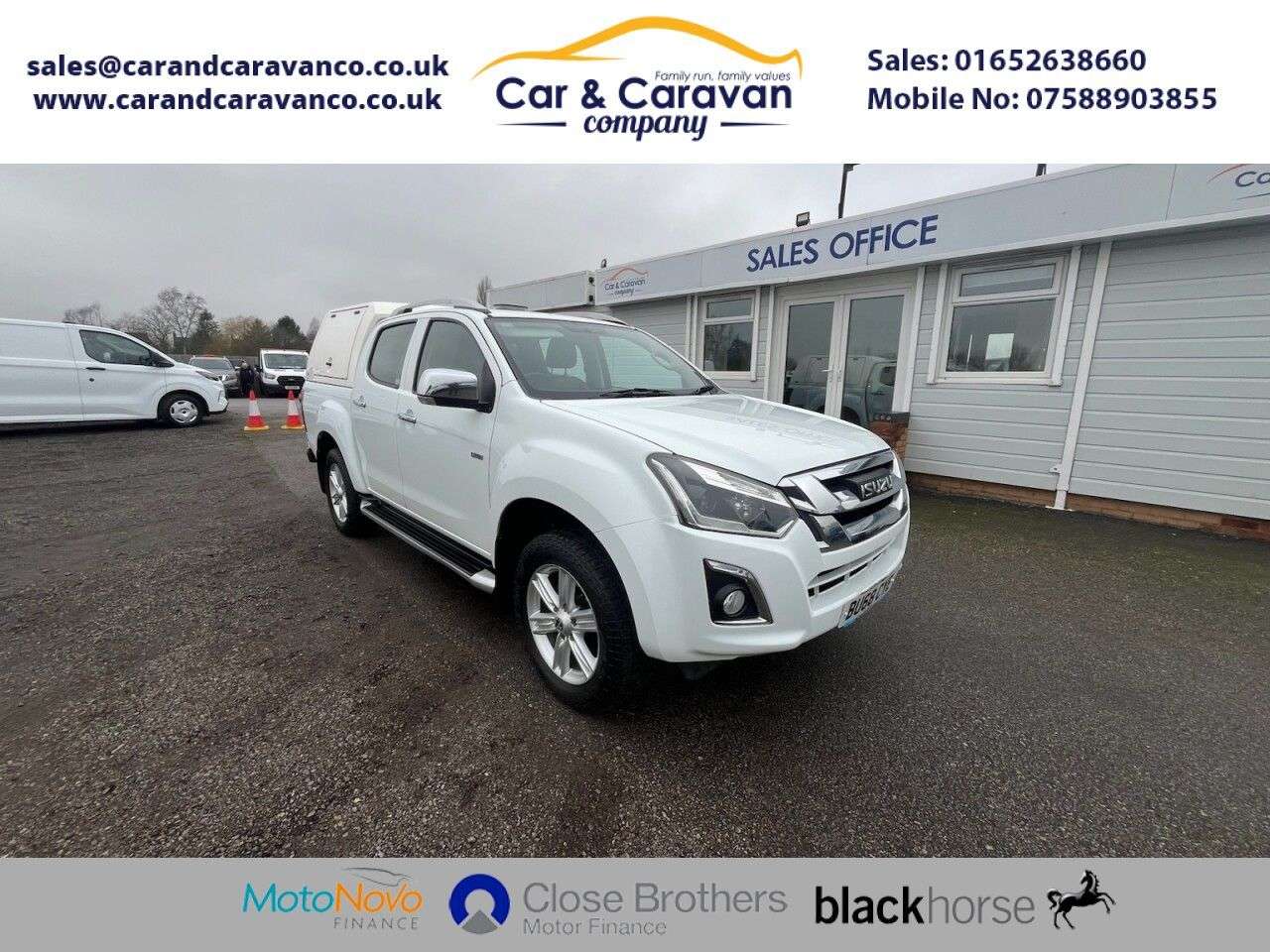 A 2018 ISUZU D-MAX 1.9 TD Utah Pickup Double Cab 4dr Diesel Manual 4WD Euro 6 (164 ps) FINANCE A 2018 ISUZU D-MAX 1.9 TD Utah Pickup Double Cab 4dr Diesel Manual 4WD Euro 6 (164 ps) FINANCE