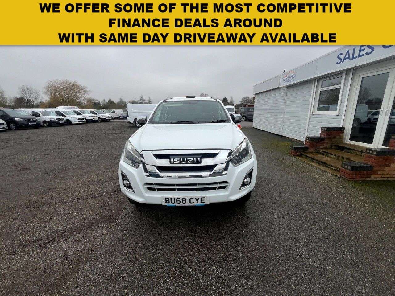 A 2018 ISUZU D-MAX 1.9 TD Utah Pickup Double Cab 4dr Diesel Manual 4WD Euro 6 (164 ps) FINANCE A 2018 ISUZU D-MAX 1.9 TD Utah Pickup Double Cab 4dr Diesel Manual 4WD Euro 6 (164 ps) FINANCE