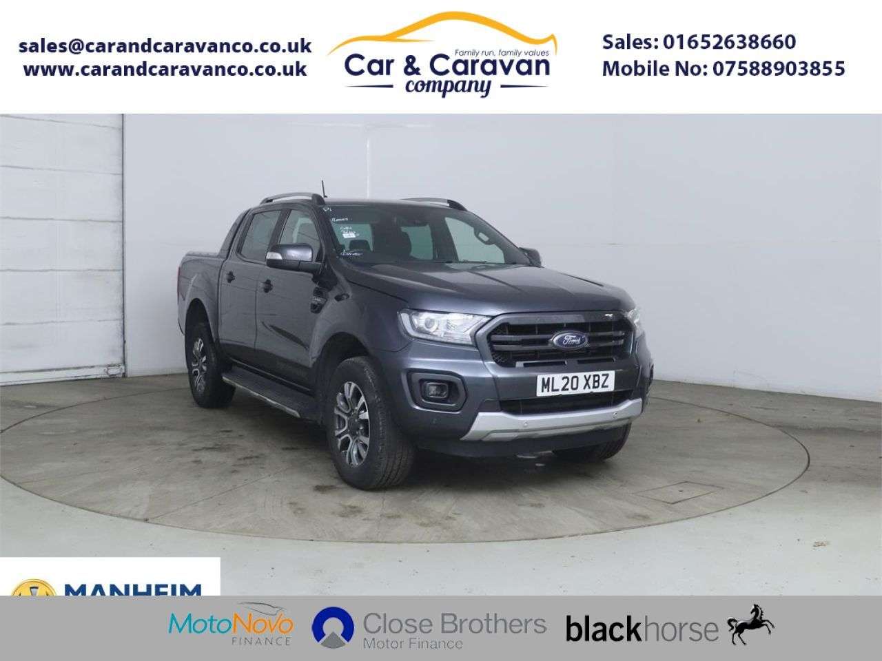 A 2020 FORD RANGER 2.0 EcoBlue Wildtrak Pickup Double Cab 4dr Diesel Auto 4WD Euro 6 (s/s) (21 A 2020 FORD RANGER 2.0 EcoBlue Wildtrak Pickup Double Cab 4dr Diesel Auto 4WD Euro 6 (s/s) (21