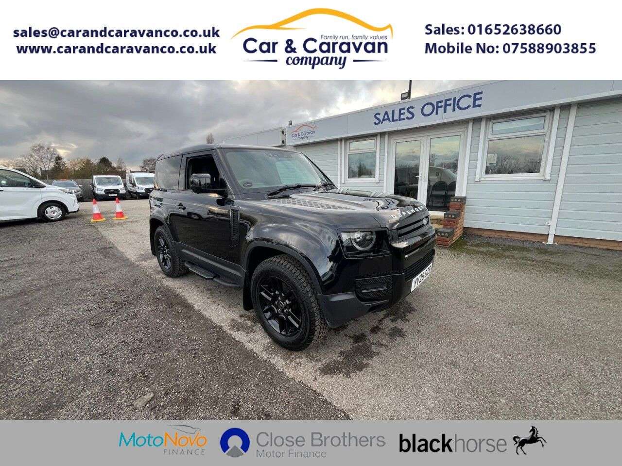 A 2025 LAND ROVER DEFENDER 3.0 D250 MHEV S Hard Top SUV 3dr Diesel Auto 4WD SWB Euro 6 (s/s) (250 ps) A 2025 LAND ROVER DEFENDER 3.0 D250 MHEV S Hard Top SUV 3dr Diesel Auto 4WD SWB Euro 6 (s/s) (250 ps)