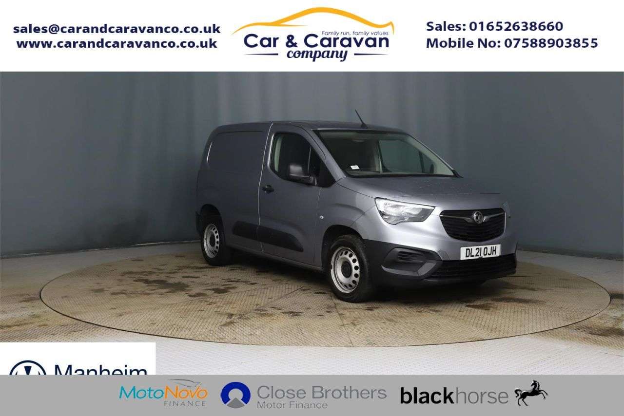 A 2021 VAUXHALL COMBO 1.5 Turbo D 2300 Dynamic Panel Van 4dr Diesel Manual L1 H1 Euro 6 (100 ps) A 2021 VAUXHALL COMBO 1.5 Turbo D 2300 Dynamic Panel Van 4dr Diesel Manual L1 H1 Euro 6 (100 ps)