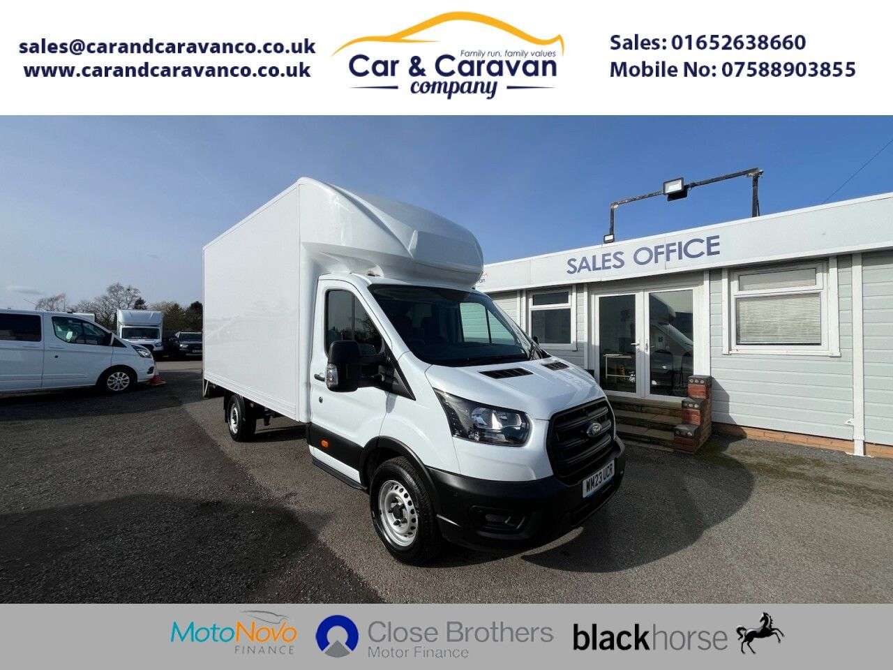 A 2023 FORD TRANSIT 2.0 350 EcoBlue HD Leader Luton 2dr Diesel Manual RWD L4 Euro 6 (s/s) (DRW) A 2023 FORD TRANSIT 2.0 350 EcoBlue HD Leader Luton 2dr Diesel Manual RWD L4 Euro 6 (s/s) (DRW)