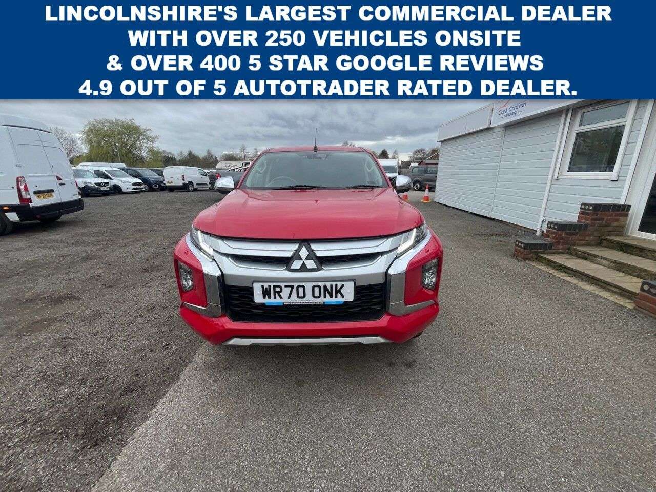A 2020 MITSUBISHI L200 2.2 DI-D DC Warrior Pickup Double Cab 4dr Diesel Manual 4WD Euro 6 (s/s) (1 A 2020 MITSUBISHI L200 2.2 DI-D DC Warrior Pickup Double Cab 4dr Diesel Manual 4WD Euro 6 (s/s) (1