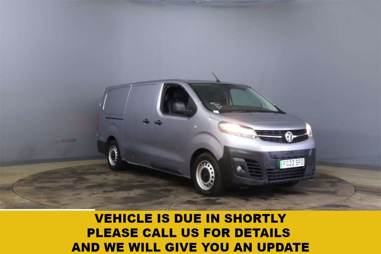 A 2022 VAUXHALL VIVARO ELECTRIC 3100 75kWh Dynamic Panel Van 6dr Electric Auto L2 H1 (7.4kW Charger) (136 p A 2022 VAUXHALL VIVARO ELECTRIC 3100 75kWh Dynamic Panel Van 6dr Electric Auto L2 H1 (7.4kW Charger) (136 p