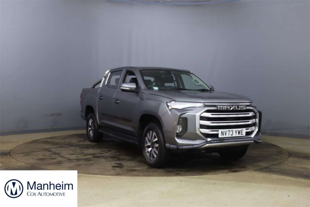 A 2023 MAXUS T90EV 88.5kWh Elite Pickup Double Cab 4dr Electric Auto RWD (177 ps) A 2023 MAXUS T90EV 88.5kWh Elite Pickup Double Cab 4dr Electric Auto RWD (177 ps)
