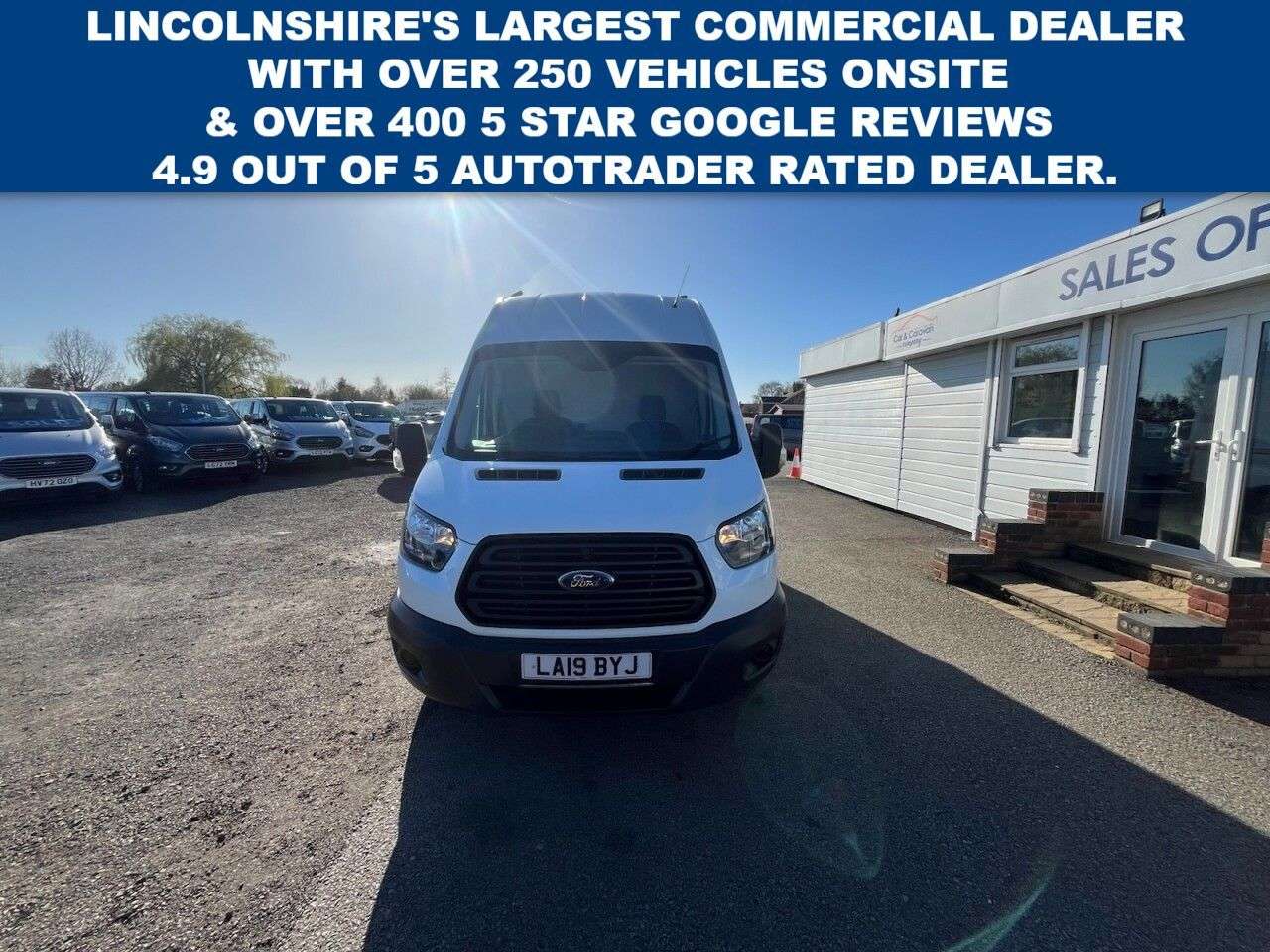 A 2019 FORD TRANSIT 2.0 350 EcoBlue Panel Van 5dr Diesel Manual FWD L2 H3 Euro 6 (130 ps) * FIN A 2019 FORD TRANSIT 2.0 350 EcoBlue Panel Van 5dr Diesel Manual FWD L2 H3 Euro 6 (130 ps) * FIN