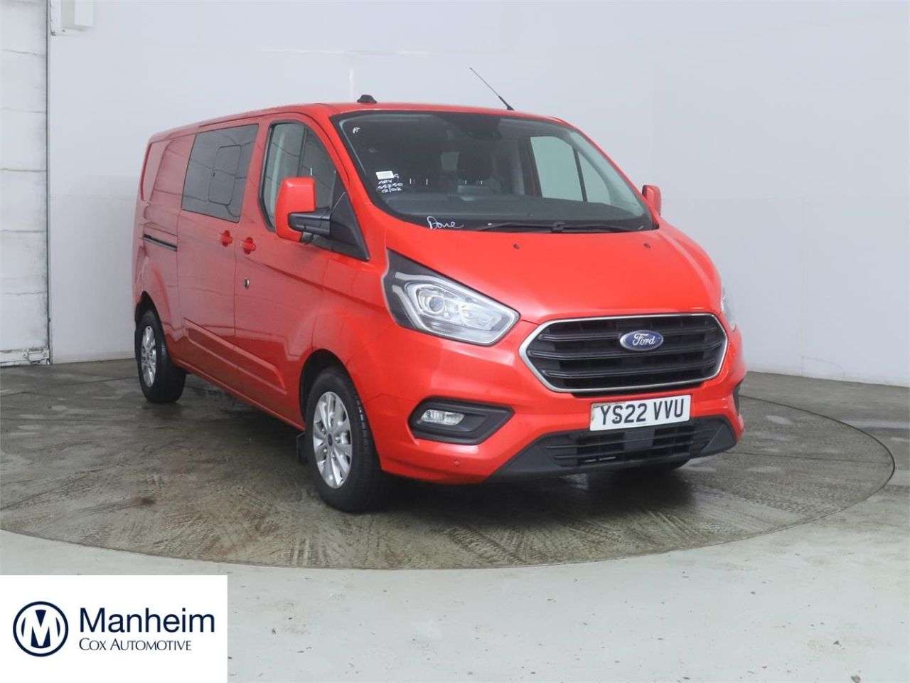 A 2022 FORD TRANSIT CUSTOM 2.0 320 EcoBlue Limited Crew Van Double Cab 5dr Diesel Manual L2 H1 Euro 6 A 2022 FORD TRANSIT CUSTOM 2.0 320 EcoBlue Limited Crew Van Double Cab 5dr Diesel Manual L2 H1 Euro 6