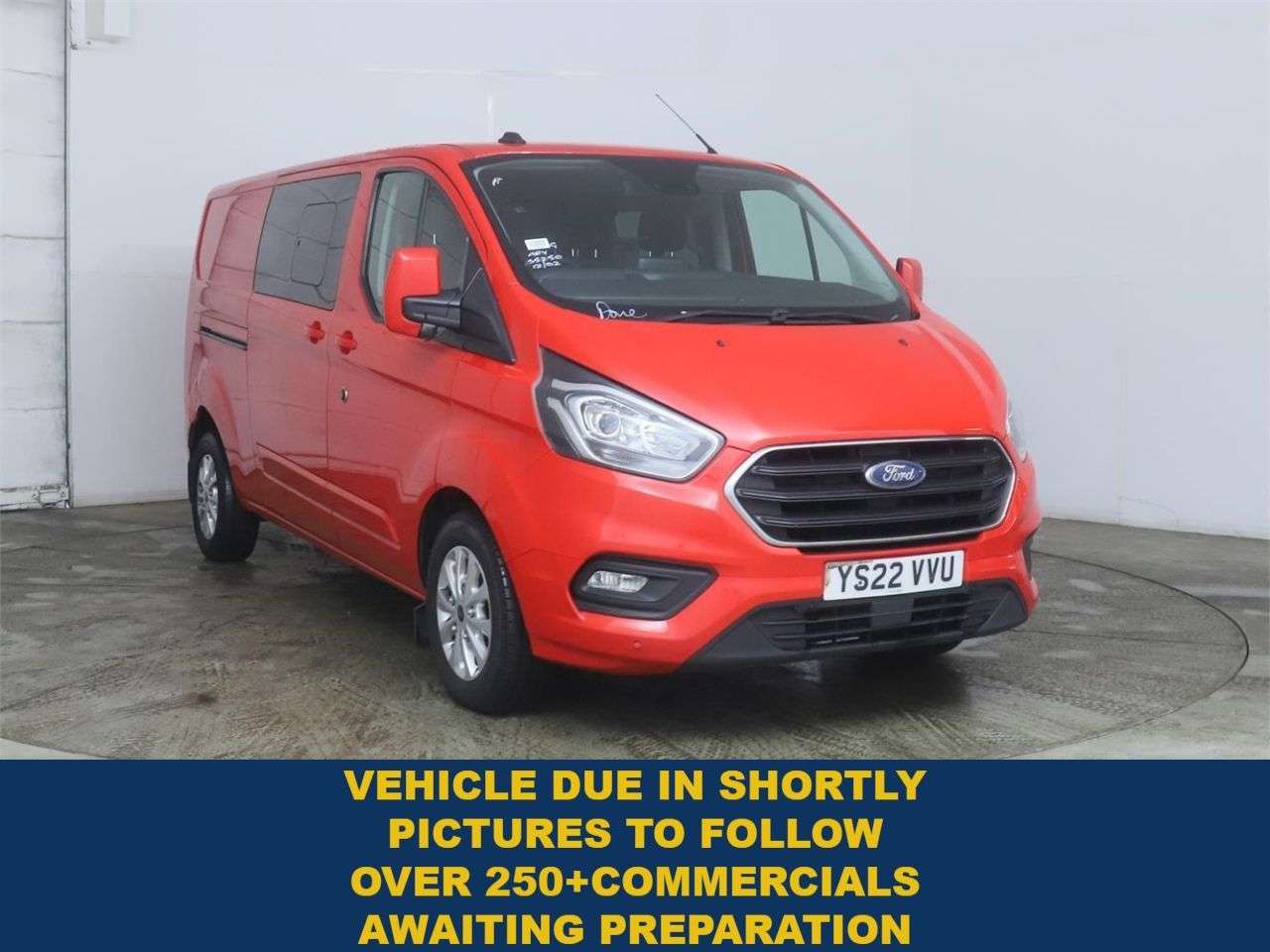 A 2022 FORD TRANSIT CUSTOM 2.0 320 EcoBlue Limited Crew Van Double Cab 5dr Diesel Manual L2 H1 Euro 6 A 2022 FORD TRANSIT CUSTOM 2.0 320 EcoBlue Limited Crew Van Double Cab 5dr Diesel Manual L2 H1 Euro 6