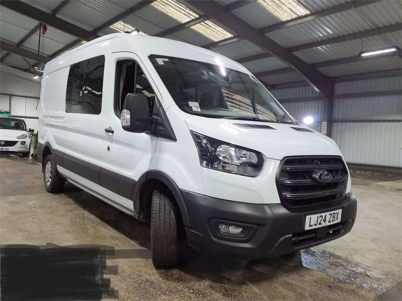 A 2024 FORD TRANSIT 2.0 350 EcoBlue Trend Crew Van Double Cab 5dr Diesel Manual L3 H2 Euro 6 (s A 2024 FORD TRANSIT 2.0 350 EcoBlue Trend Crew Van Double Cab 5dr Diesel Manual L3 H2 Euro 6 (s