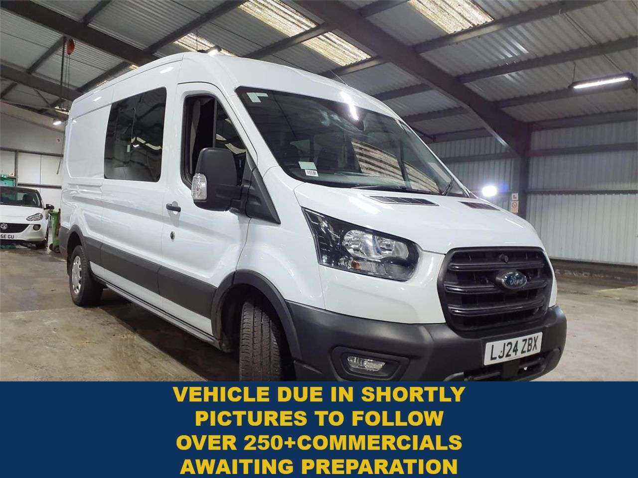 A 2024 FORD TRANSIT 2.0 350 EcoBlue Trend Crew Van Double Cab 5dr Diesel Manual L3 H2 Euro 6 (s A 2024 FORD TRANSIT 2.0 350 EcoBlue Trend Crew Van Double Cab 5dr Diesel Manual L3 H2 Euro 6 (s