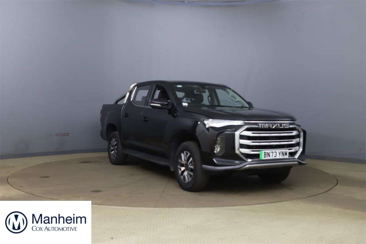 A 2023 MAXUS T90 88.5kWh Elite Pickup Double Cab 4dr Electric Auto RWD (177 ps) EV A 2023 MAXUS T90 88.5kWh Elite Pickup Double Cab 4dr Electric Auto RWD (177 ps) EV