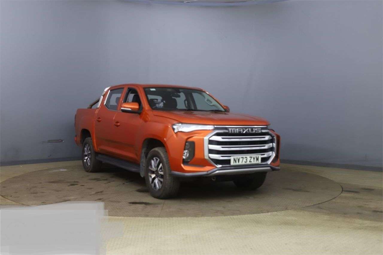 A 2023 MAXUS T90EV 88.5kWh Elite Pickup Double Cab 4dr Electric Auto RWD (177 ps) A 2023 MAXUS T90EV 88.5kWh Elite Pickup Double Cab 4dr Electric Auto RWD (177 ps)