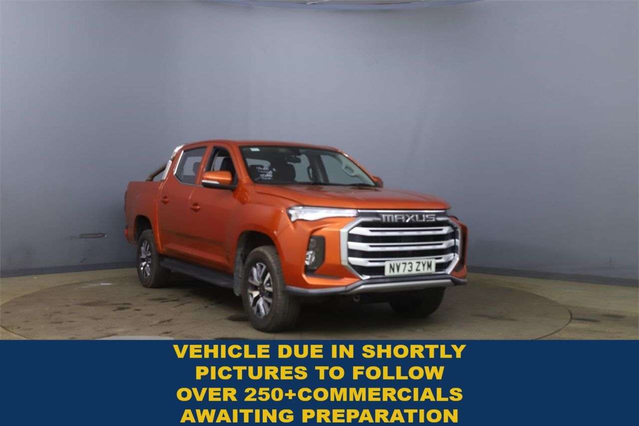 A 2023 MAXUS T90EV 88.5kWh Elite Pickup Double Cab 4dr Electric Auto RWD (177 ps) A 2023 MAXUS T90EV 88.5kWh Elite Pickup Double Cab 4dr Electric Auto RWD (177 ps)