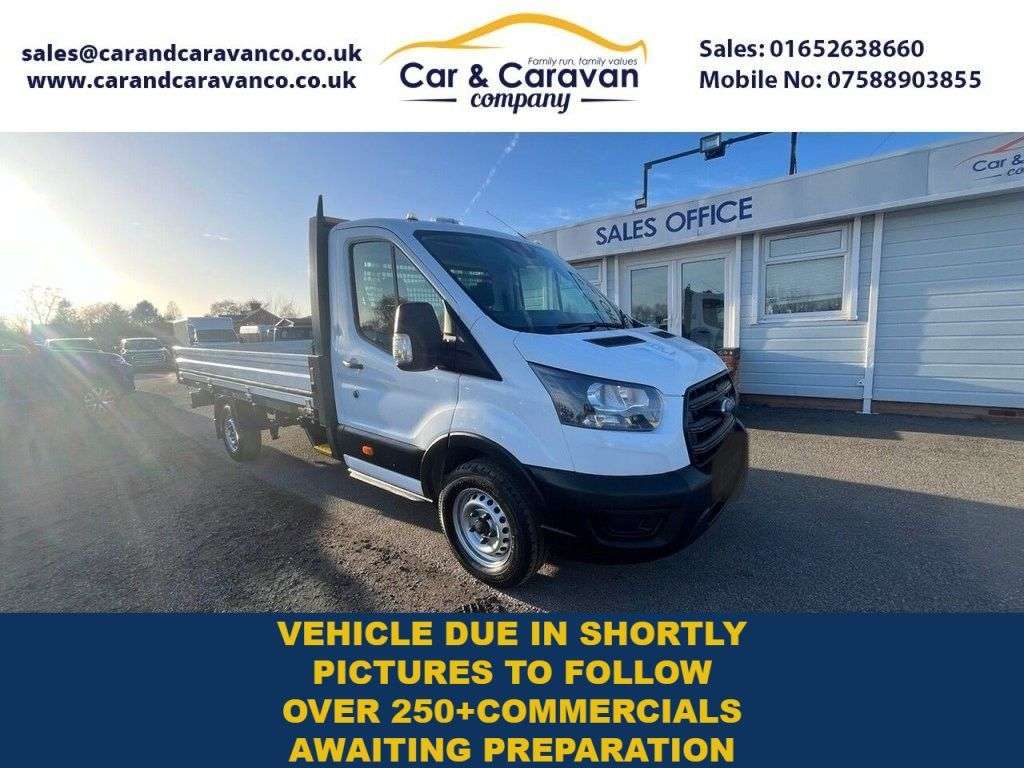 A 2022 FORD TRANSIT 2.0 350 EcoBlue HD Leader Dropside 2dr Diesel Manual RWD L4 Euro 6 (s/s) (D A 2022 FORD TRANSIT 2.0 350 EcoBlue HD Leader Dropside 2dr Diesel Manual RWD L4 Euro 6 (s/s) (D
