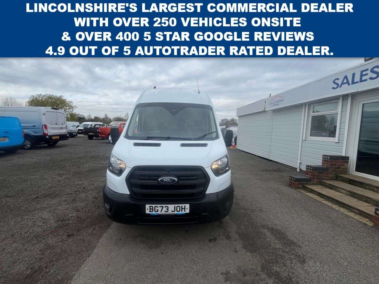 A 2023 FORD TRANSIT 2.0 350 EcoBlue Trend Panel Van 5dr Diesel Manual FWD L3 H3 Euro 6 (s/s) (1 A 2023 FORD TRANSIT 2.0 350 EcoBlue Trend Panel Van 5dr Diesel Manual FWD L3 H3 Euro 6 (s/s) (1