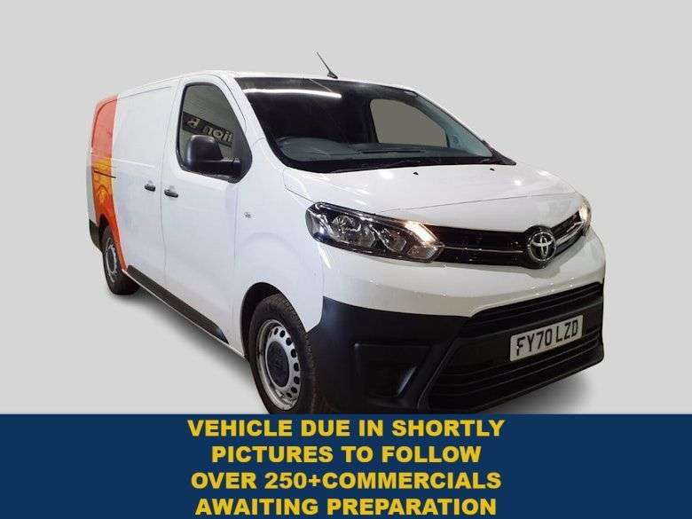 A 2020 TOYOTA PROACE 2.0D Active Long Panel Van 6dr Diesel Manual LWB Euro 6 (s/s) (120 ps) A 2020 TOYOTA PROACE 2.0D Active Long Panel Van 6dr Diesel Manual LWB Euro 6 (s/s) (120 ps)