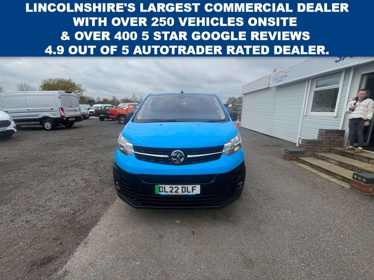 A 2022 VAUXHALL VIVARO ELECTRIC 3100 75kWh Dynamic Panel Van 6dr Electric Auto L1 H1 (7.4kW Charger) (136 p A 2022 VAUXHALL VIVARO ELECTRIC 3100 75kWh Dynamic Panel Van 6dr Electric Auto L1 H1 (7.4kW Charger) (136 p