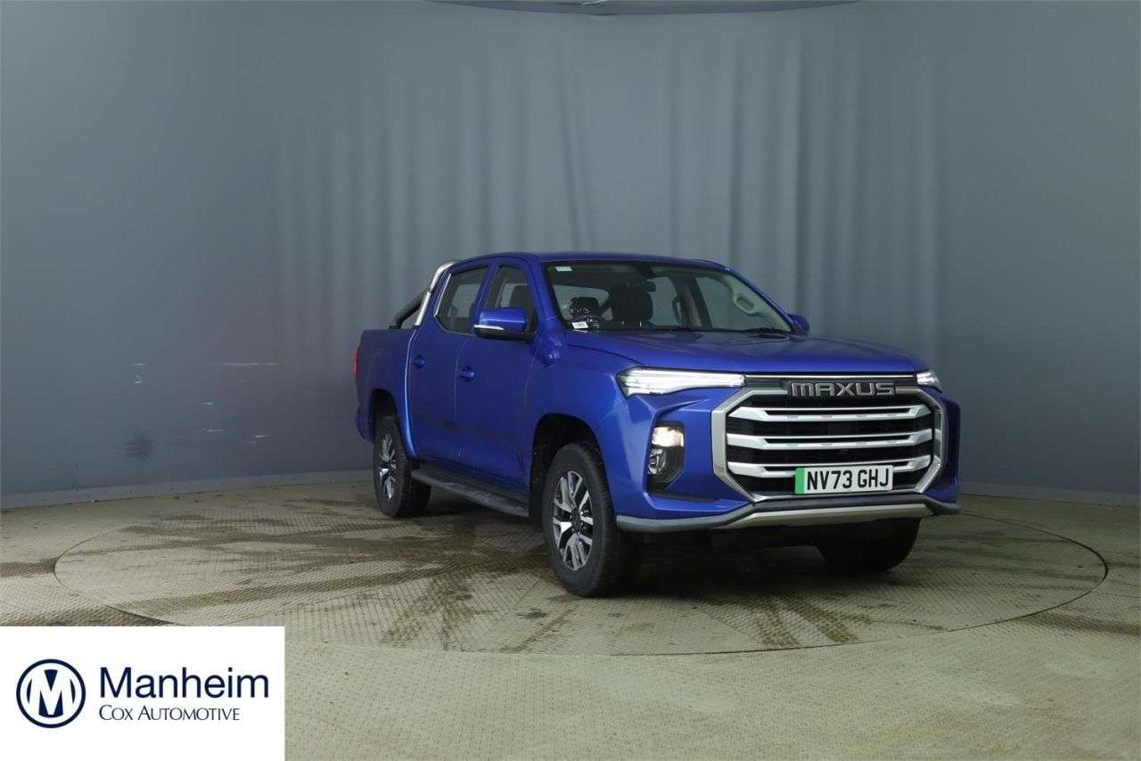 A 2023 MAXUS T90EV 88.5kWh Elite Pickup Double Cab 4dr Electric Auto RWD (177 ps) A 2023 MAXUS T90EV 88.5kWh Elite Pickup Double Cab 4dr Electric Auto RWD (177 ps)