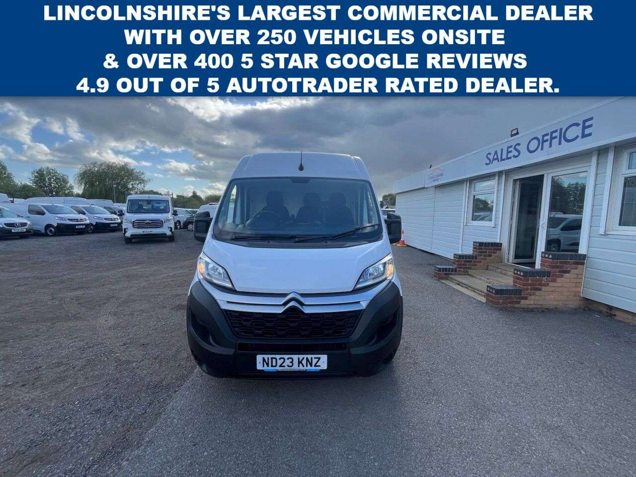 A 2023 CITROEN RELAY 2.2 BlueHDi 35 Enterprise Edition Panel Van 5dr Diesel Manual L3 High Roof A 2023 CITROEN RELAY 2.2 BlueHDi 35 Enterprise Edition Panel Van 5dr Diesel Manual L3 High Roof