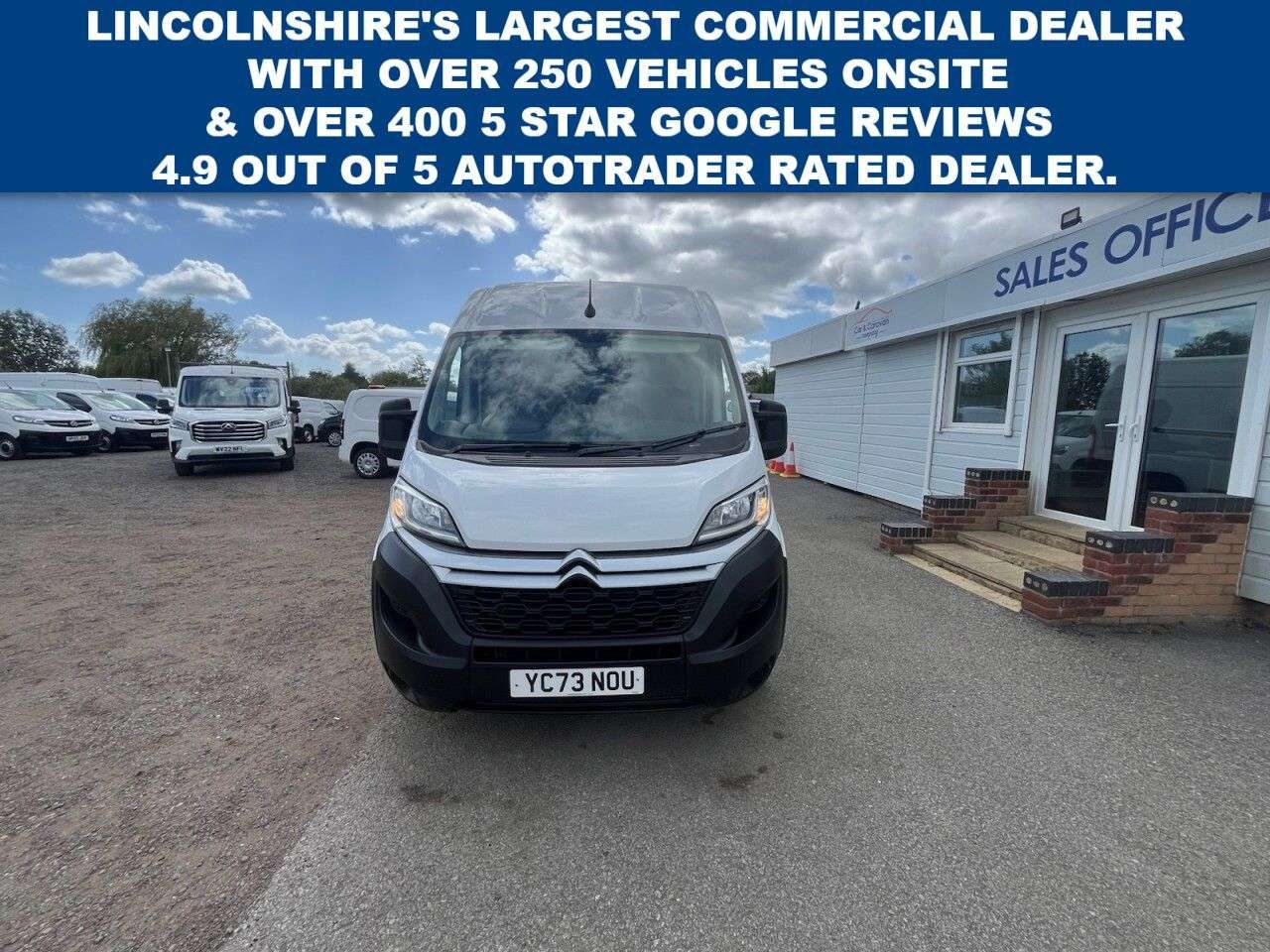 A 2023 CITROEN RELAY 2.2 BlueHDi 35 Enterprise Edition Panel Van 5dr Diesel Manual L3 High Roof A 2023 CITROEN RELAY 2.2 BlueHDi 35 Enterprise Edition Panel Van 5dr Diesel Manual L3 High Roof