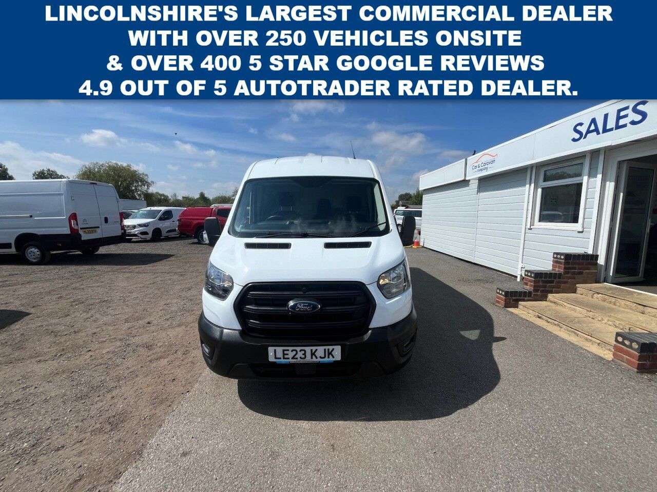 A 2023 FORD TRANSIT 2.0 350 EcoBlue Leader Panel Van 5dr Diesel Manual FWD L3 H2 Euro 6 (s/s) ( A 2023 FORD TRANSIT 2.0 350 EcoBlue Leader Panel Van 5dr Diesel Manual FWD L3 H2 Euro 6 (s/s) (