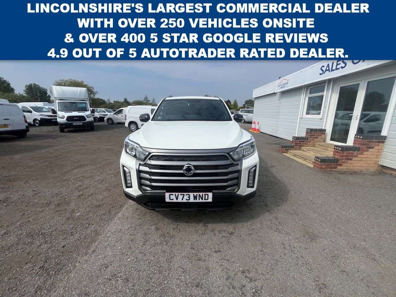 A 2023 SSANGYONG MUSSO 2.2D Saracen Plus Pickup Double Cab 4dr Diesel Auto 4WD LWB Euro 6 (202 ps) A 2023 SSANGYONG MUSSO 2.2D Saracen Plus Pickup Double Cab 4dr Diesel Auto 4WD LWB Euro 6 (202 ps)