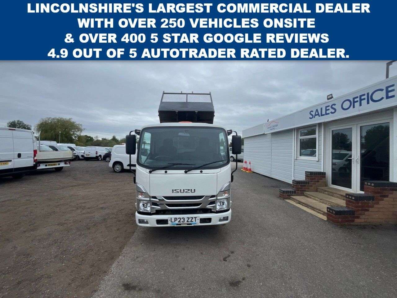 A 2023 ISUZU GRAFTER 1.9D N35 Green Tipper 2dr Diesel Manual RWD SWB Euro 6 (SRW) (125 ps) FINAN A 2023 ISUZU GRAFTER 1.9D N35 Green Tipper 2dr Diesel Manual RWD SWB Euro 6 (SRW) (125 ps) FINAN