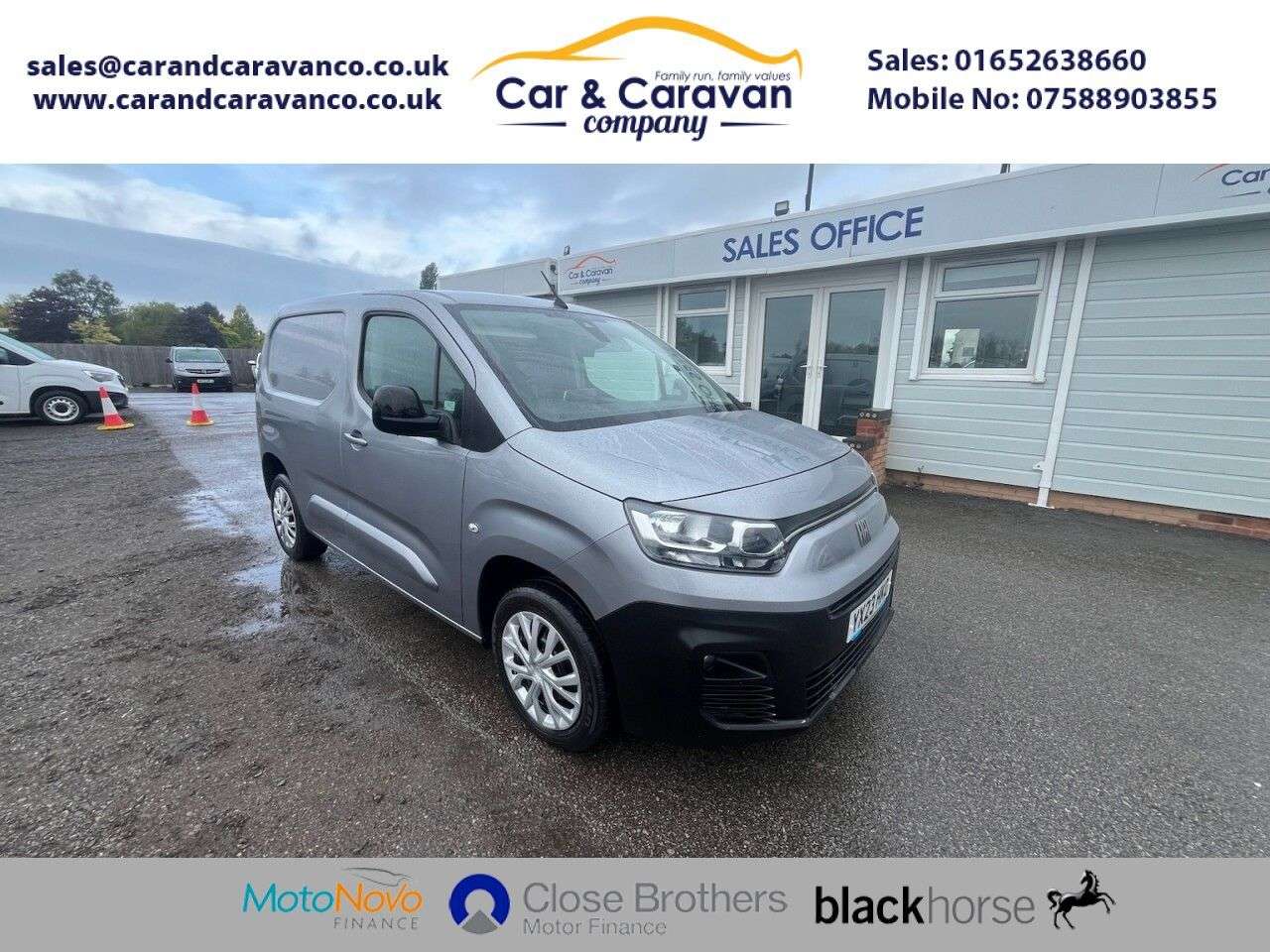 A 2023 FIAT DOBLO 1.5 BlueHDi 1000Kg Primo Panel Van 5dr Diesel Manual SWB Euro 6 (s/s) (100 A 2023 FIAT DOBLO 1.5 BlueHDi 1000Kg Primo Panel Van 5dr Diesel Manual SWB Euro 6 (s/s) (100