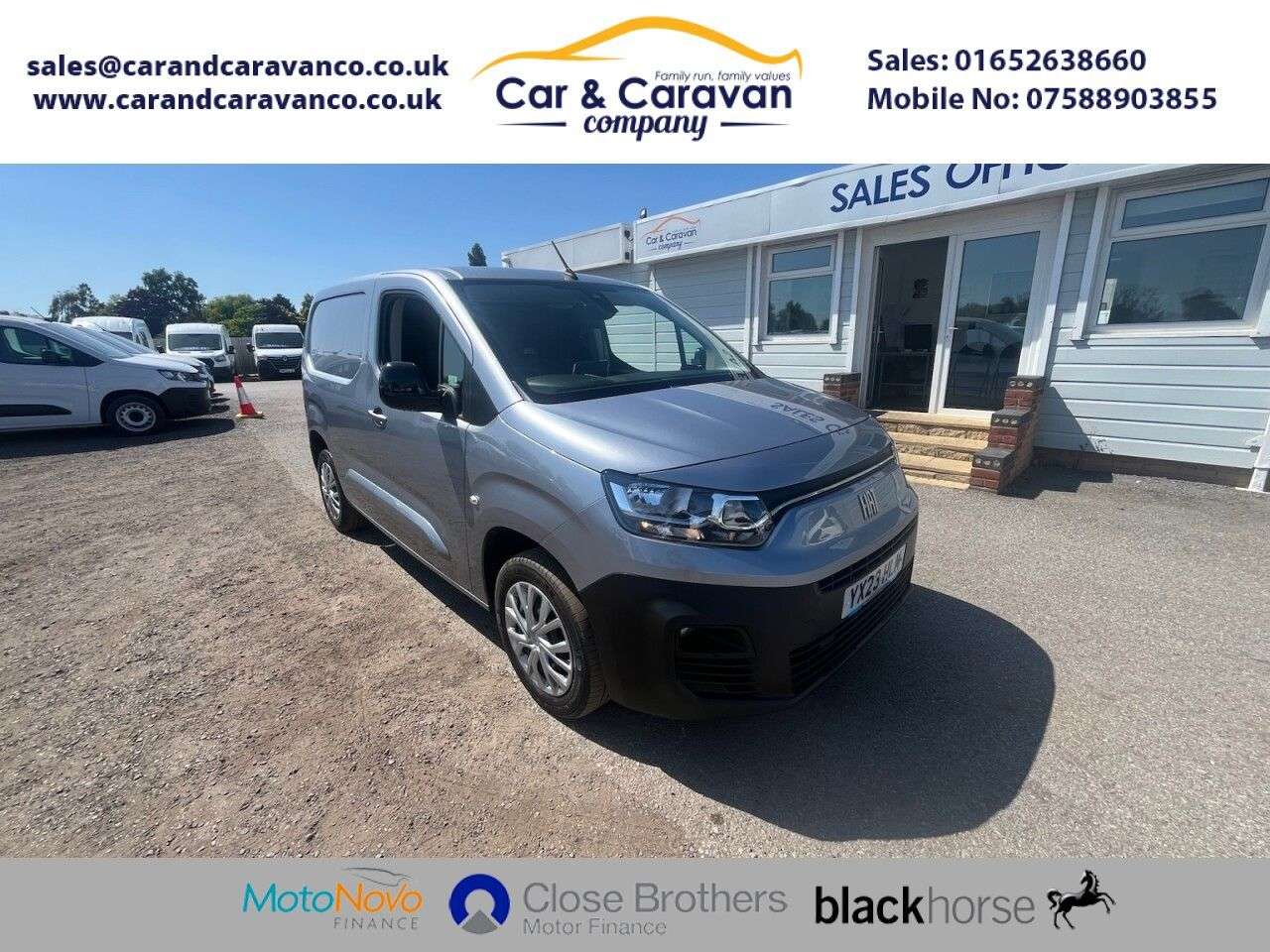 A 2023 FIAT DOBLO 1.5 BlueHDi 1000Kg Primo Panel Van 5dr Diesel Manual SWB Euro 6 (s/s) (100 A 2023 FIAT DOBLO 1.5 BlueHDi 1000Kg Primo Panel Van 5dr Diesel Manual SWB Euro 6 (s/s) (100