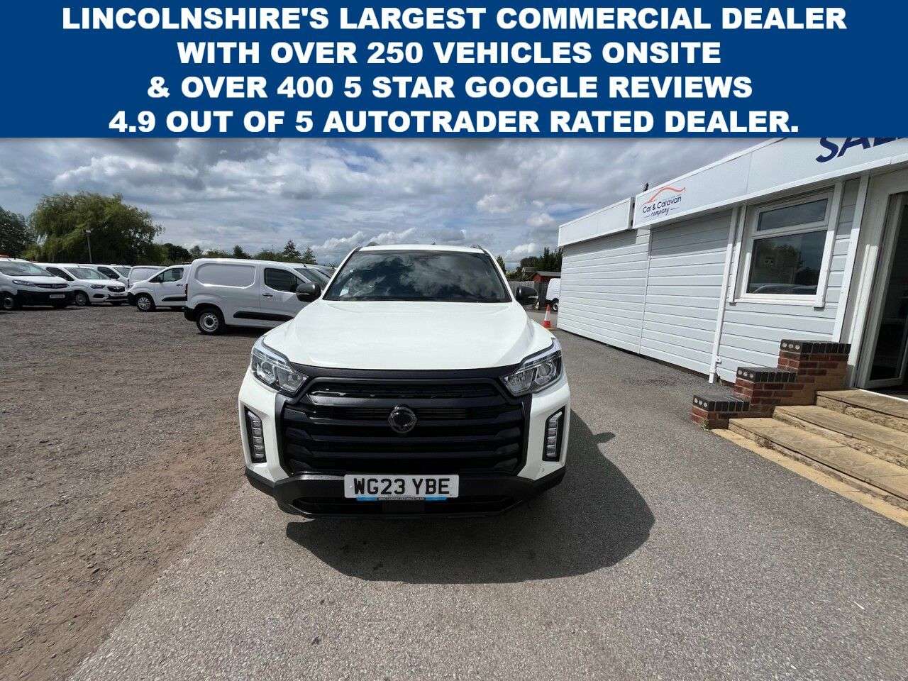 A 2023 SSANGYONG MUSSO 2.2D Saracen Plus Pickup Double Cab 4dr Diesel Auto 4WD LWB Euro 6 (202 ps) A 2023 SSANGYONG MUSSO 2.2D Saracen Plus Pickup Double Cab 4dr Diesel Auto 4WD LWB Euro 6 (202 ps)