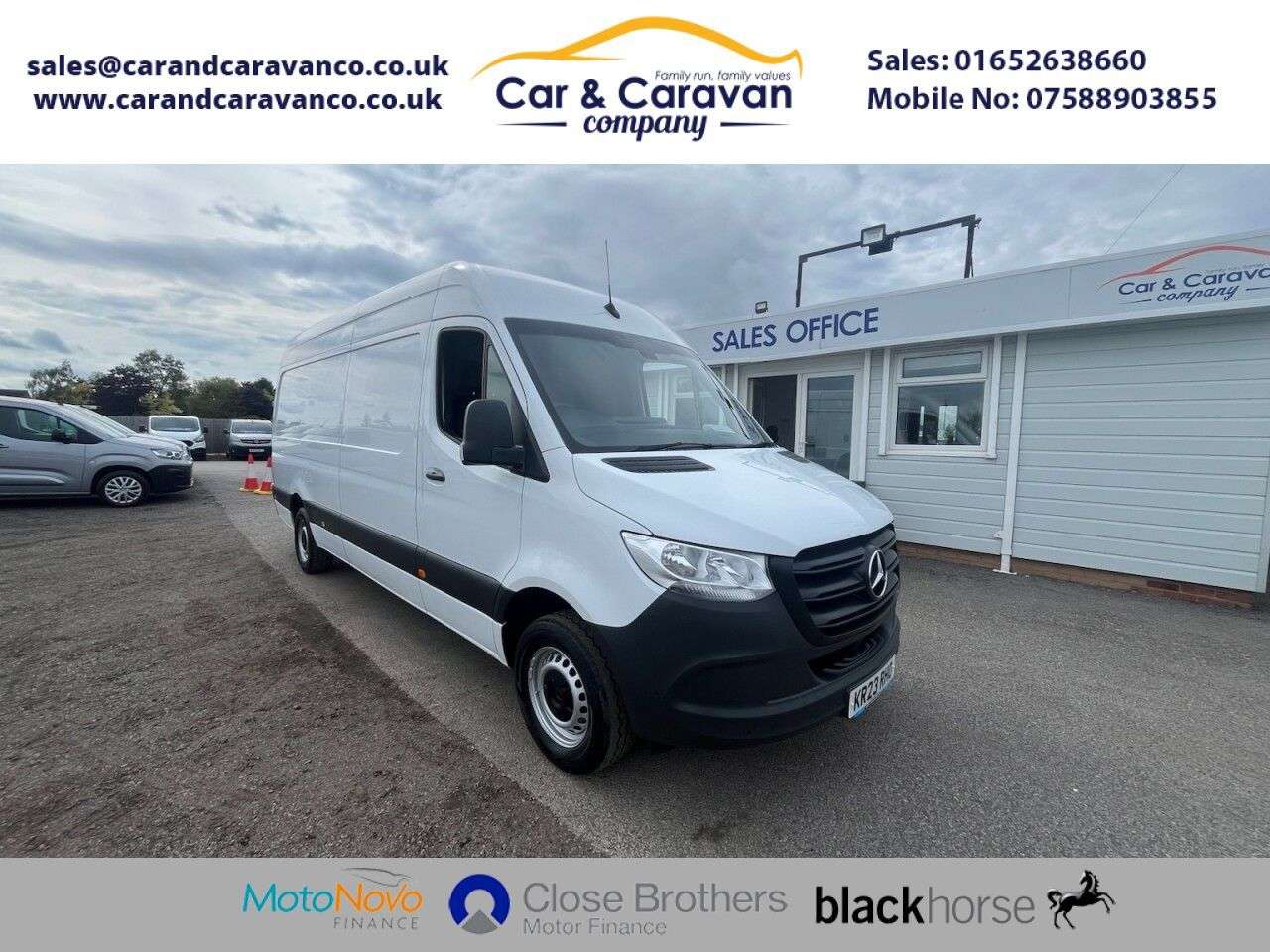 A 2023 MERCEDES-BENZ SPRINTER 2.0 315 CDI Progressive Panel Van 5dr Diesel Manual RWD L3 H2 Euro 6 (s/s) A 2023 MERCEDES-BENZ SPRINTER 2.0 315 CDI Progressive Panel Van 5dr Diesel Manual RWD L3 H2 Euro 6 (s/s)