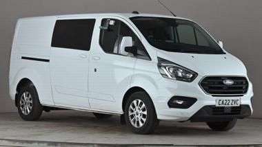 A 2022 FORD TRANSIT CUSTOM 2.0 320 EcoBlue Limited Crew Van Double Cab 5dr Diesel Manual L2 H1 Euro 6 A 2022 FORD TRANSIT CUSTOM 2.0 320 EcoBlue Limited Crew Van Double Cab 5dr Diesel Manual L2 H1 Euro 6