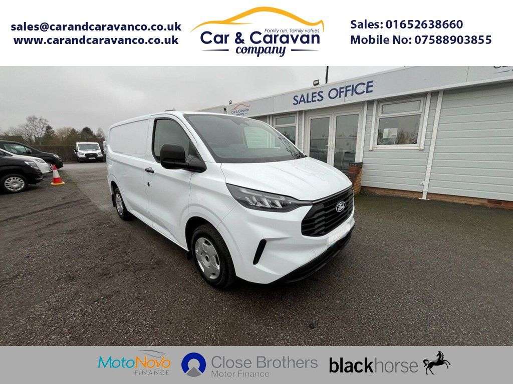 A 2024 FORD TRANSIT CUSTOM 2.0 300 EcoBlue Trend Panel Van 5dr Diesel Manual L1 H1 Euro 6 (s/s) (136 p A 2024 FORD TRANSIT CUSTOM 2.0 300 EcoBlue Trend Panel Van 5dr Diesel Manual L1 H1 Euro 6 (s/s) (136 p