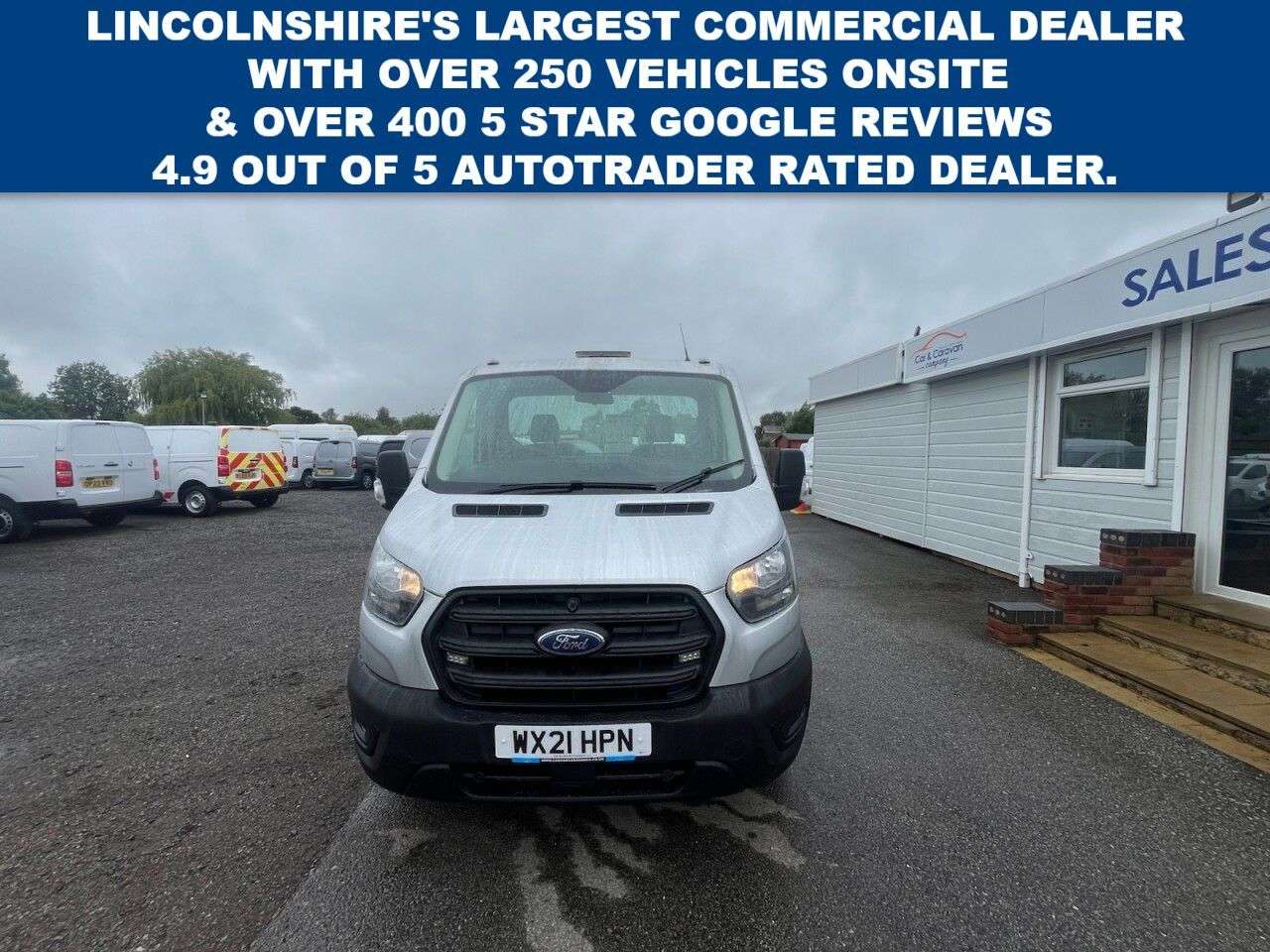 A 2021 FORD TRANSIT 2.0 350 EcoBlue Leader Chassis Cab 2dr Diesel Manual FWD L2 Euro 6 (s/s) (1 A 2021 FORD TRANSIT 2.0 350 EcoBlue Leader Chassis Cab 2dr Diesel Manual FWD L2 Euro 6 (s/s) (1