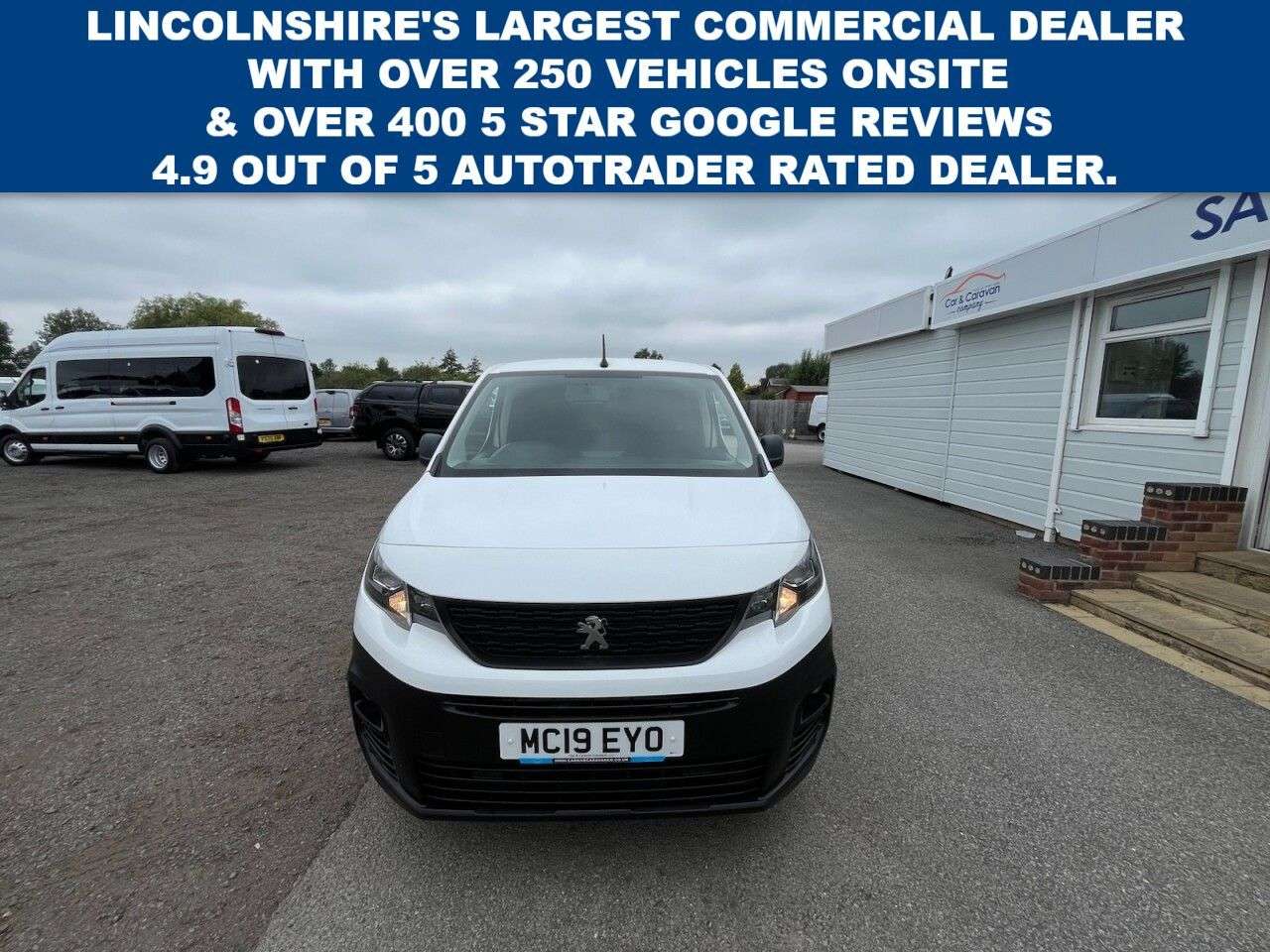A 2019 PEUGEOT PARTNER 1.6 BlueHDi 950 Grip Long Panel Van 6dr Diesel Manual LWB Euro 6 (s/s) (100 A 2019 PEUGEOT PARTNER 1.6 BlueHDi 950 Grip Long Panel Van 6dr Diesel Manual LWB Euro 6 (s/s) (100
