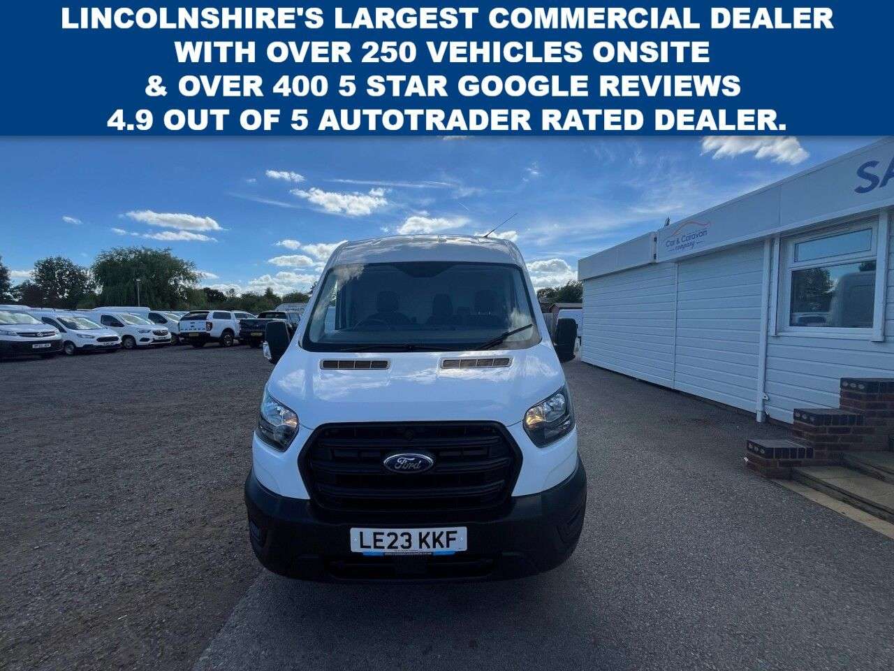 A 2023 FORD TRANSIT 2.0 350 EcoBlue Leader Panel Van 5dr Diesel Manual FWD L3 H2 Euro 6 (s/s) ( A 2023 FORD TRANSIT 2.0 350 EcoBlue Leader Panel Van 5dr Diesel Manual FWD L3 H2 Euro 6 (s/s) (