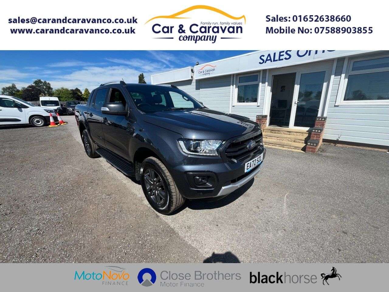 A 2023 FORD RANGER 2.0 EcoBlue Wildtrak Pickup Double Cab 4dr Diesel Auto 4WD Euro 6 (s/s) (21 A 2023 FORD RANGER 2.0 EcoBlue Wildtrak Pickup Double Cab 4dr Diesel Auto 4WD Euro 6 (s/s) (21