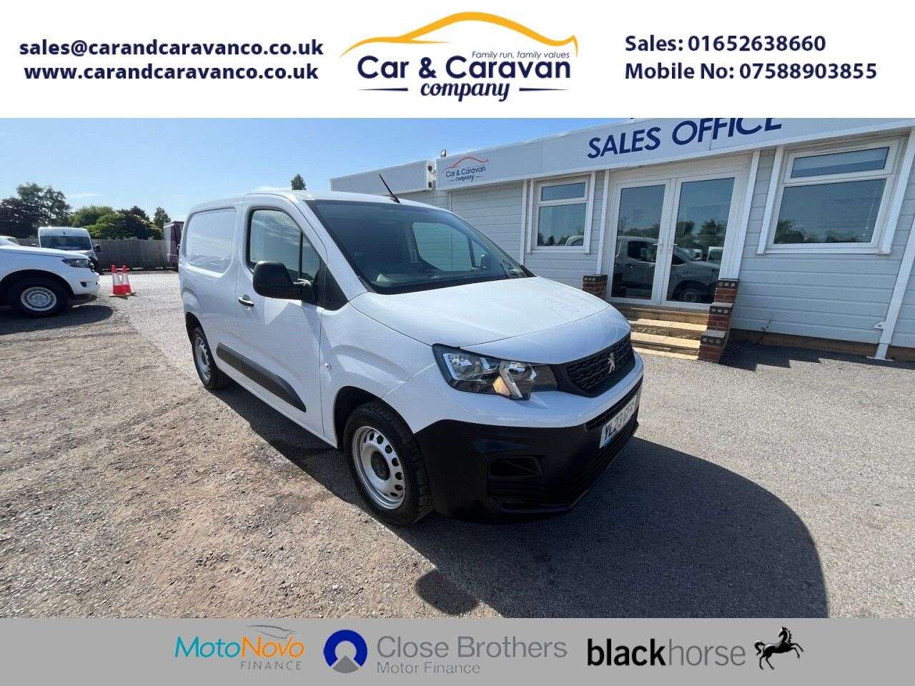 A 2023 PEUGEOT PARTNER 1.5 BlueHDi 1000 Professional Premium + Standard Panel Van 5dr Diesel Manua A 2023 PEUGEOT PARTNER 1.5 BlueHDi 1000 Professional Premium + Standard Panel Van 5dr Diesel Manua