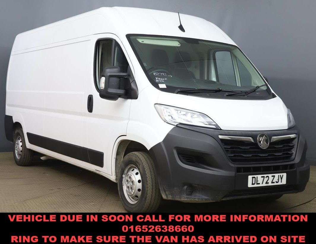 A 2023 VAUXHALL MOVANO 2.2 CDTi 3500 BiTurbo Prime Panel Van 5dr Diesel Manual FWD L3 H2 Euro 6 (s A 2023 VAUXHALL MOVANO 2.2 CDTi 3500 BiTurbo Prime Panel Van 5dr Diesel Manual FWD L3 H2 Euro 6 (s