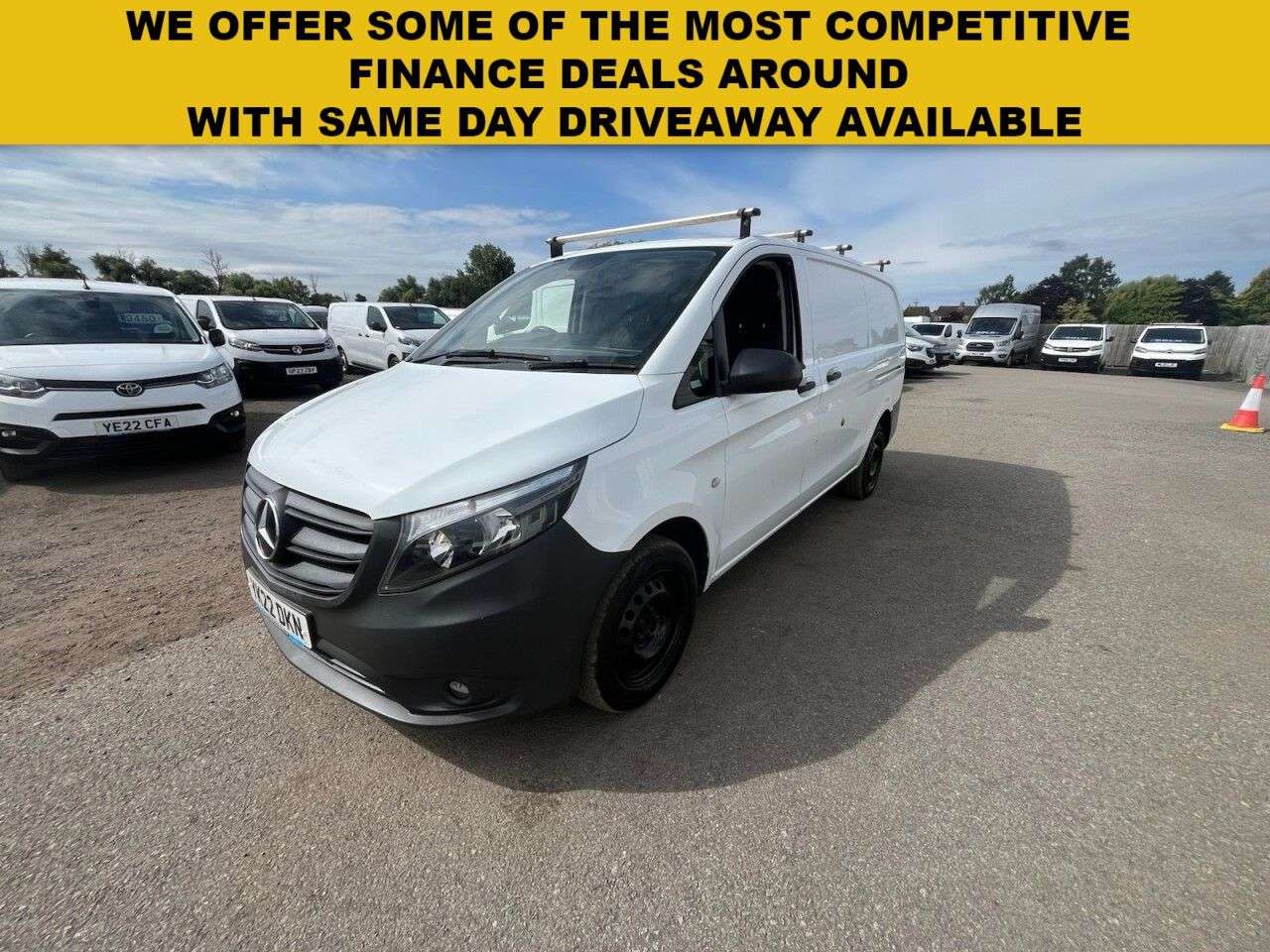 A 2022 MERCEDES-BENZ VITO 1.7 110 CDI Progressive Panel Van 5dr Diesel Manual FWD L2 Euro 6 (s/s) (LW A 2022 MERCEDES-BENZ VITO 1.7 110 CDI Progressive Panel Van 5dr Diesel Manual FWD L2 Euro 6 (s/s) (LW