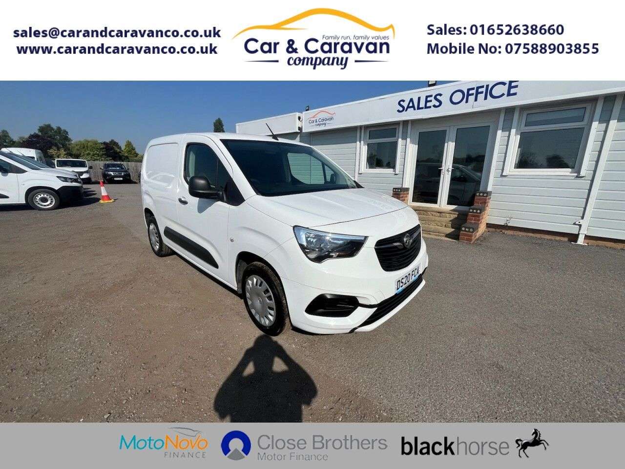 A 2020 VAUXHALL COMBO 1.6 Turbo D 2300 Sportive Panel Van 4dr Diesel Manual L1 H1 Euro 6 (s/s) (1 A 2020 VAUXHALL COMBO 1.6 Turbo D 2300 Sportive Panel Van 4dr Diesel Manual L1 H1 Euro 6 (s/s) (1